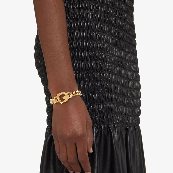 Givenchy Gold G Chain Bracelet - NEW WITH TAGS - Picture 4 of 16